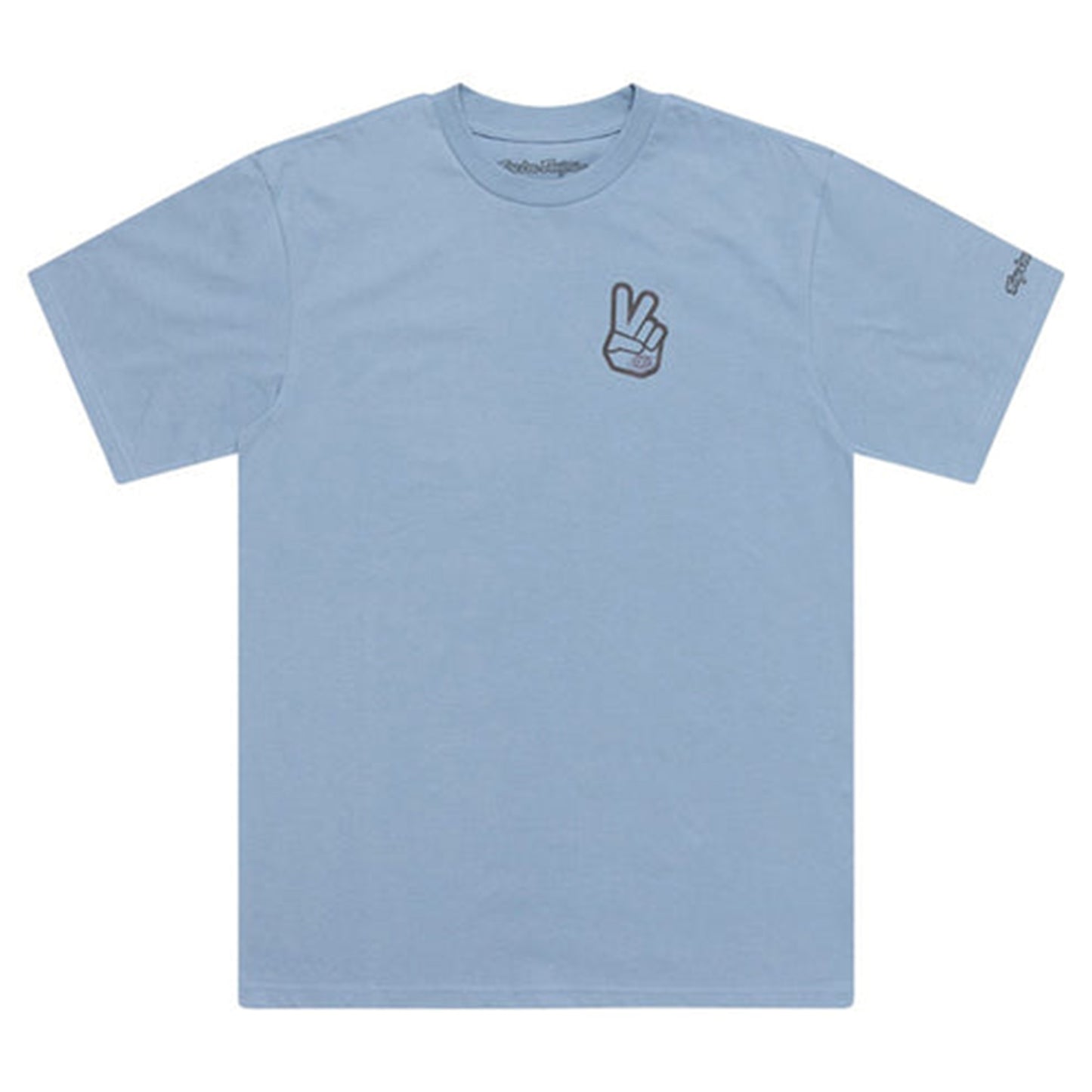 TLD Youth Short Sleeve Tee - M - Peace Out Smoke Blue - Image 1