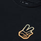 TLD Youth Short Sleeve Tee - S - Peace Out Black - Image 3