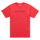 TLD Youth Signature Short Sleeve Tee - L - Scarlet - Image 1