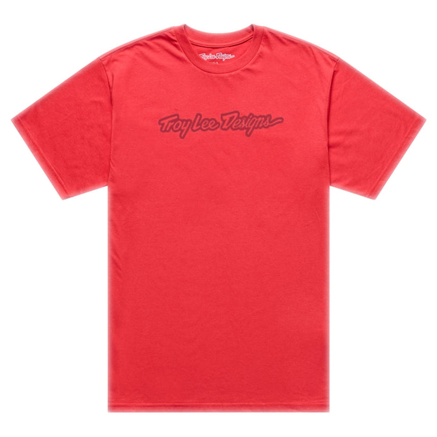 TLD Youth Signature Short Sleeve Tee - M - Scarlet - Image 1