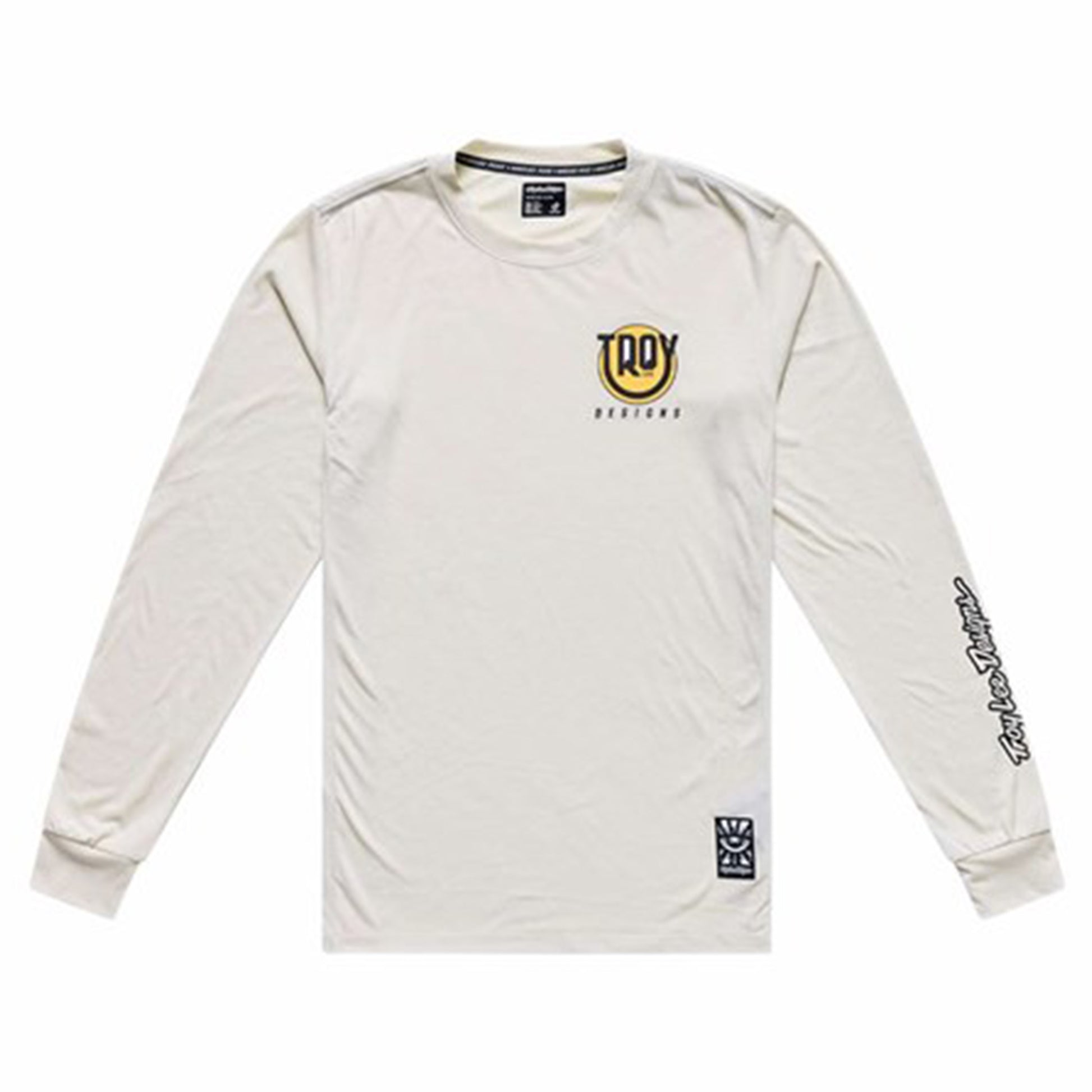 TLD Youth Skyline Ride Long Sleeve Tee - L - Happy Pumice - Image 1