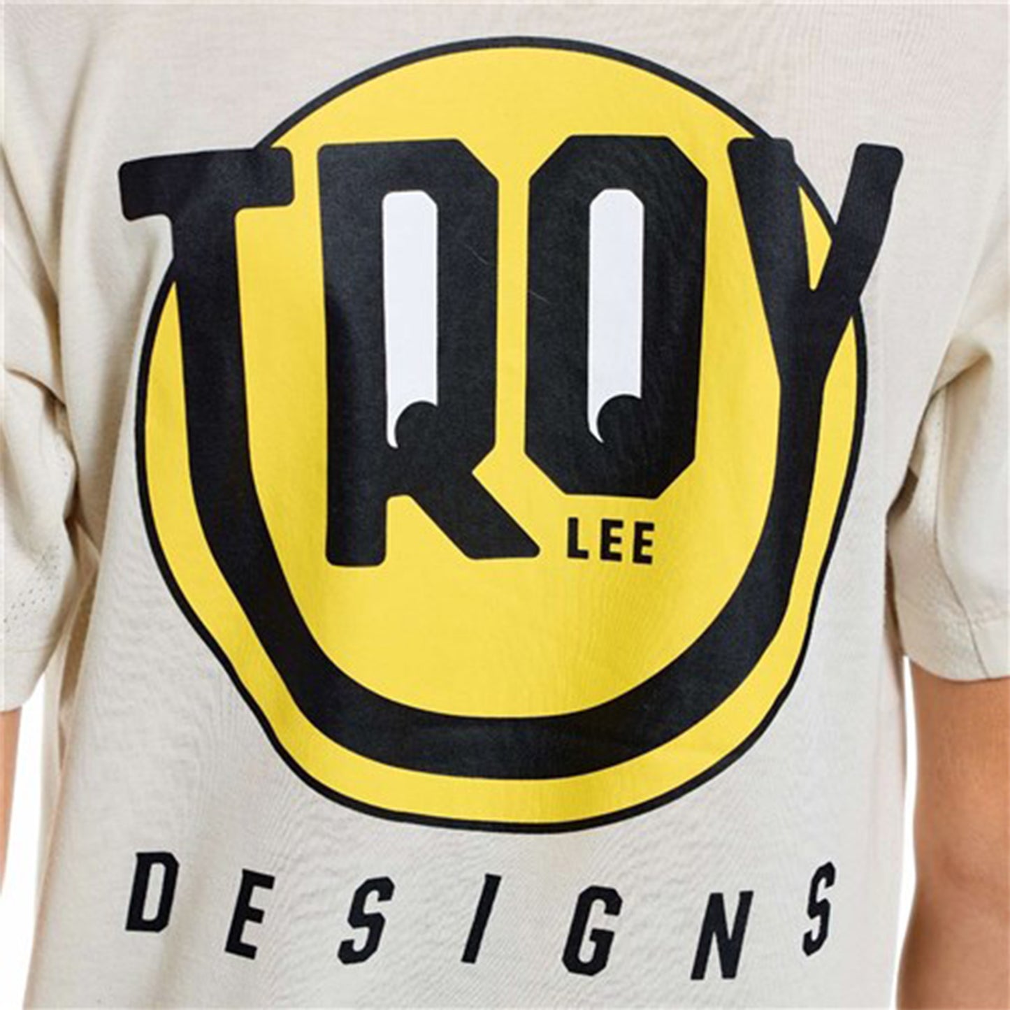 TLD Youth Skyline Ride Short Sleeve Tee - M - Happy Pumice - Image 3