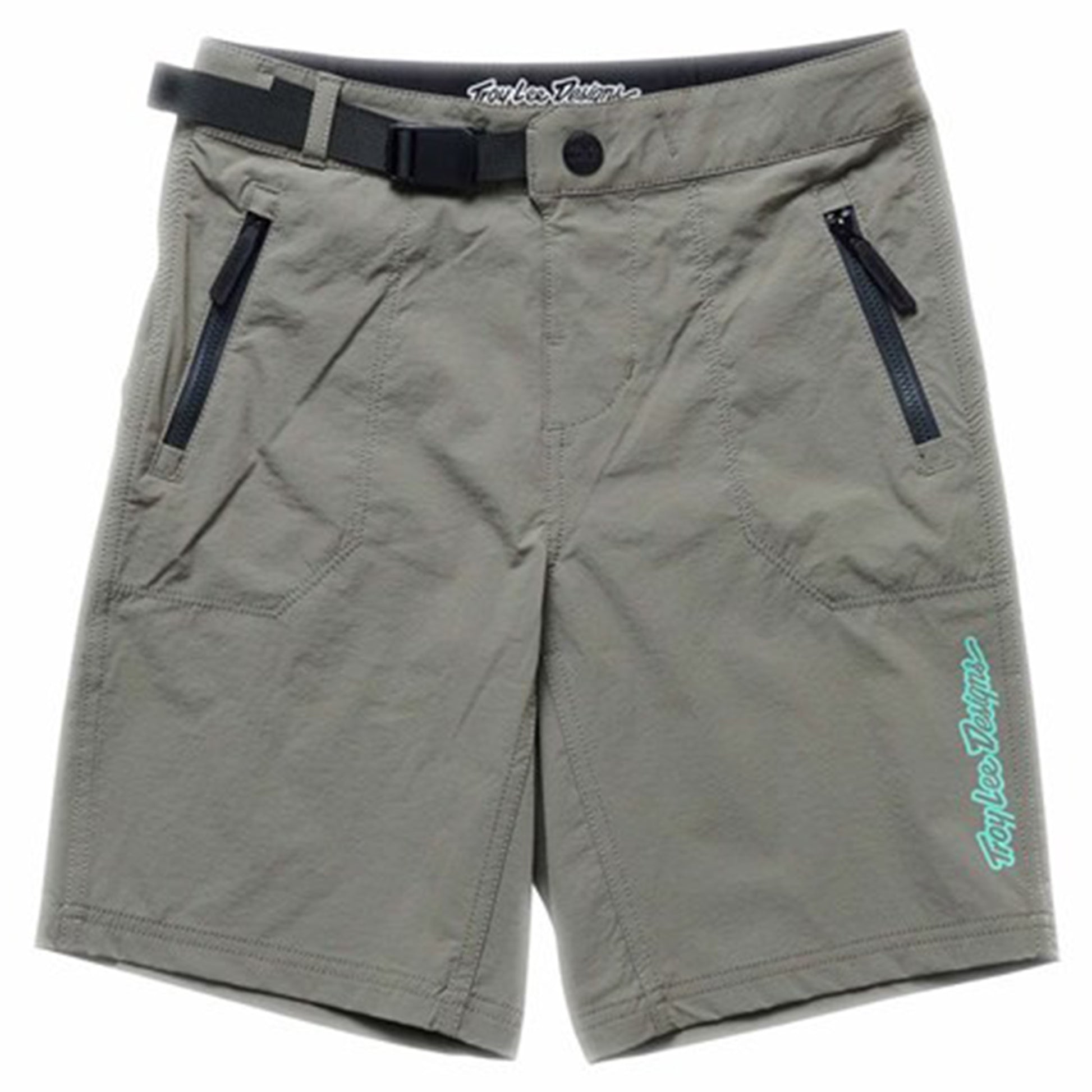 TLD Youth Skyline Trail Shell Shorts - 24 - Mono Army - Image 1
