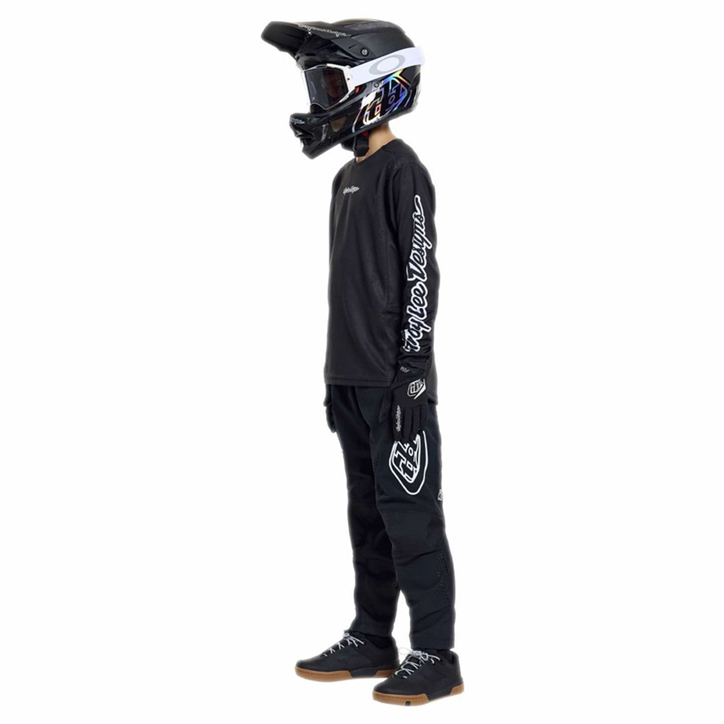TLD Youth Sprint Pro Jersey - XS - Black - Image 4