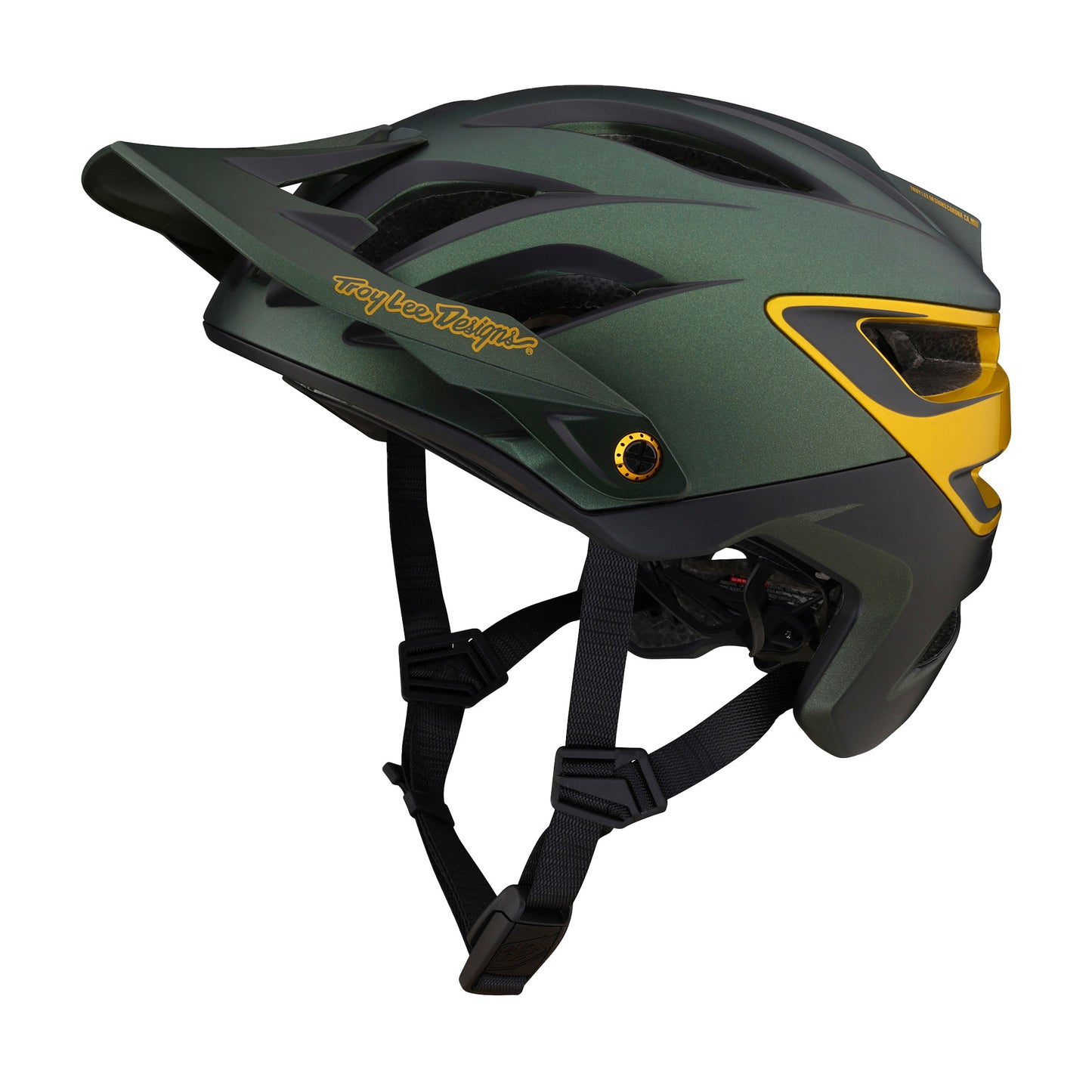 TLD A3 MIPS Helmet - XS-S - Uno Green - Image 1