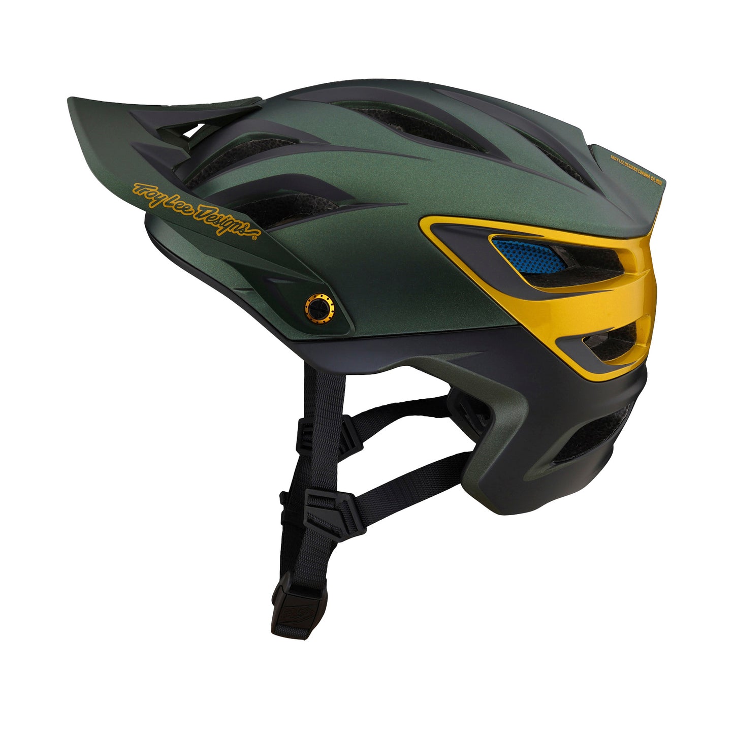 TLD A3 MIPS Helmet - XS-S - Uno Green - Image 2