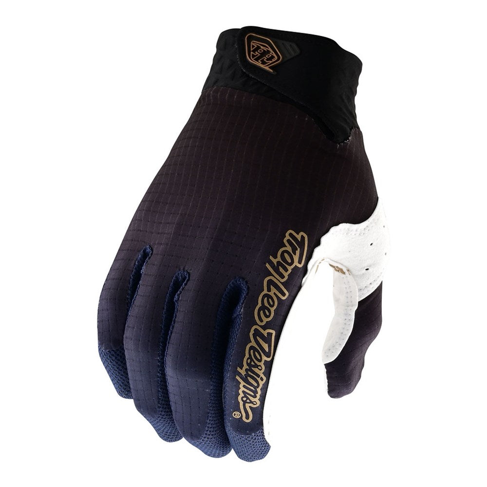 TLD Air Gloves - L - Fade Black - White - Image 1