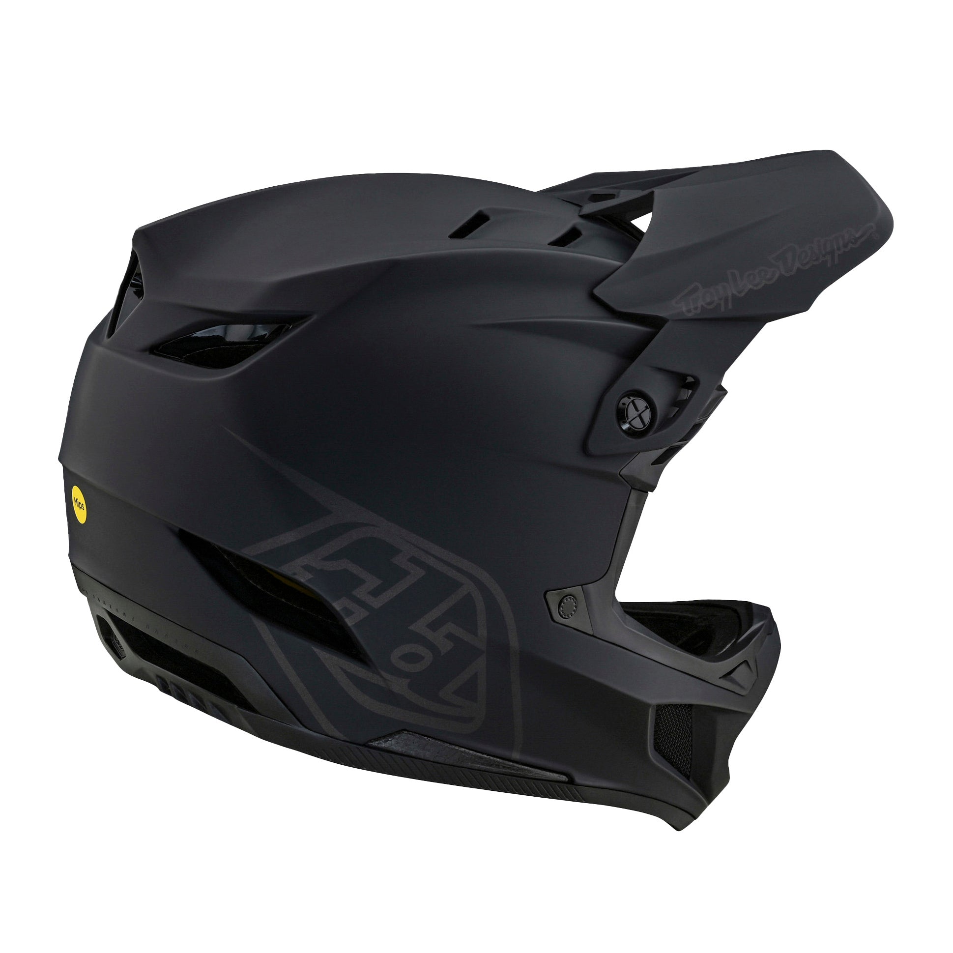 TLD D4 Composite MIPS Helmet - M-L - Stealth Black - Image 5