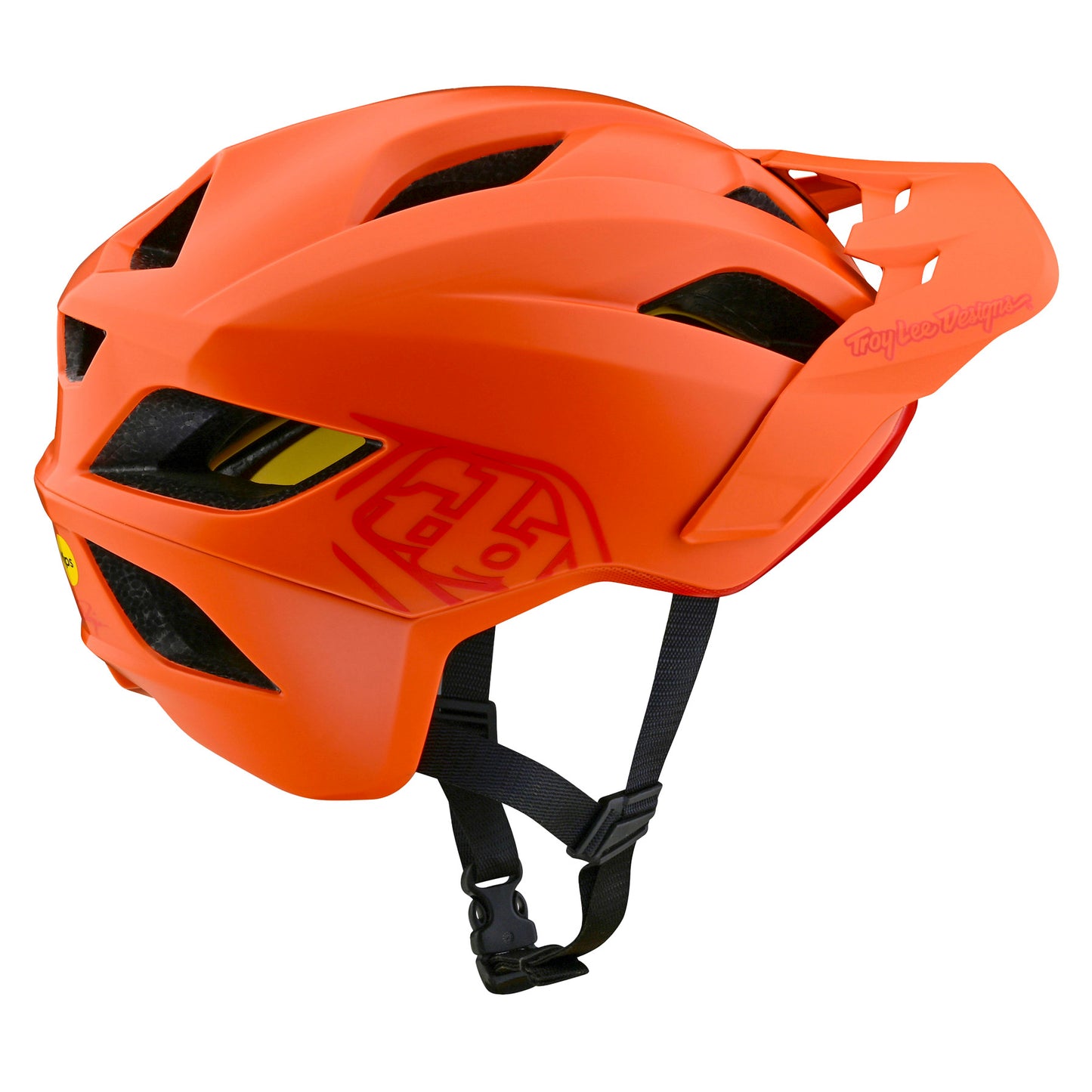 TLD Flowline MIPS Helmet - XL-2XL - Point Mandarin - Image 3