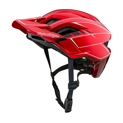 TLD Flowline SE MIPS Helmet - XL-2XL - Pinstripe Red - Image 1