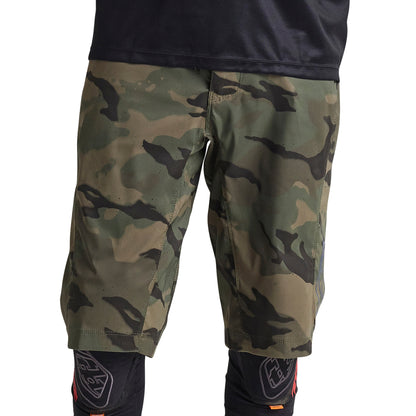 TLD Flowline Shell Shorts - S-30 - Spray Camo Army - Image 1