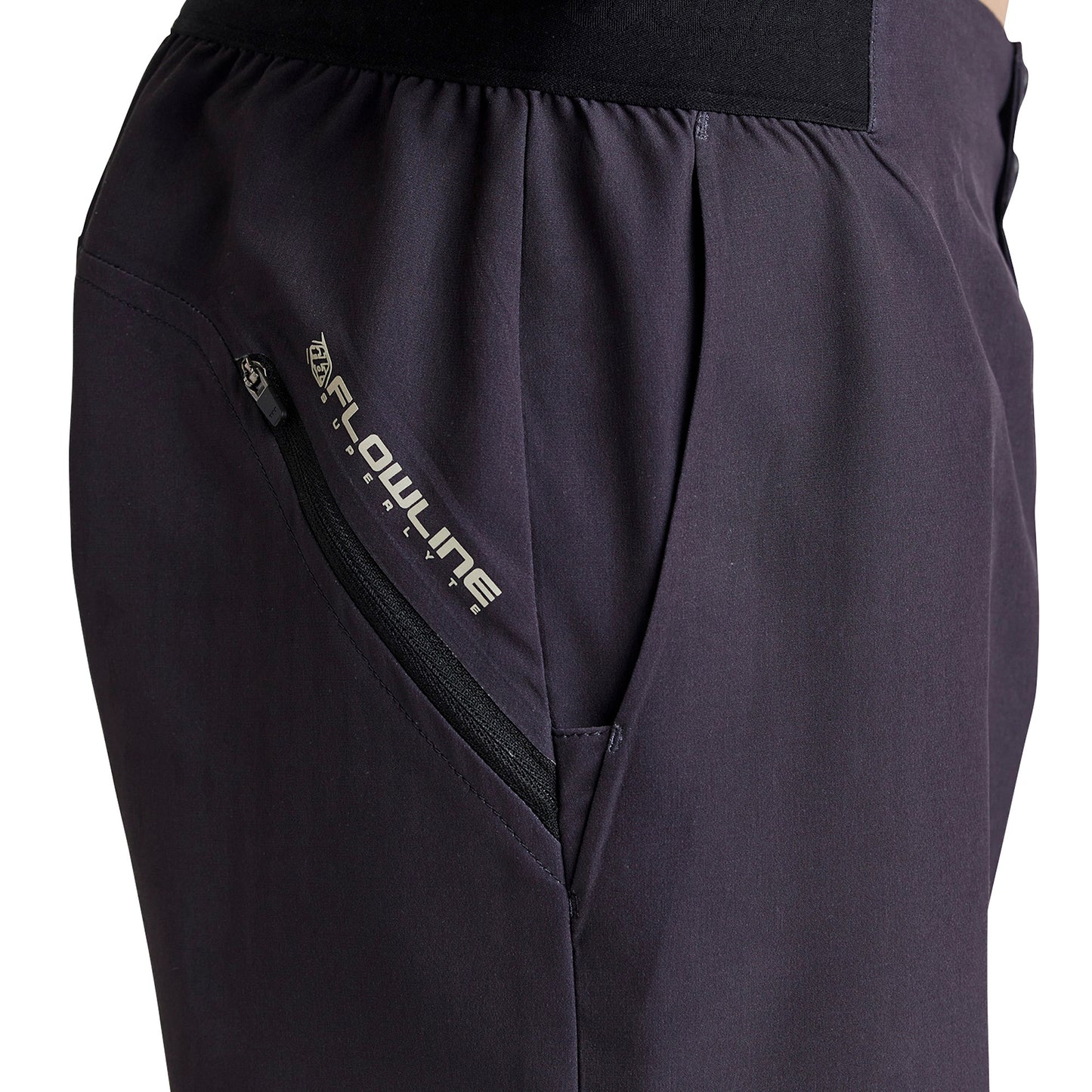 TLD Flowline Superlyte Shorts - XL-36 - Mono Carbon - Image 6