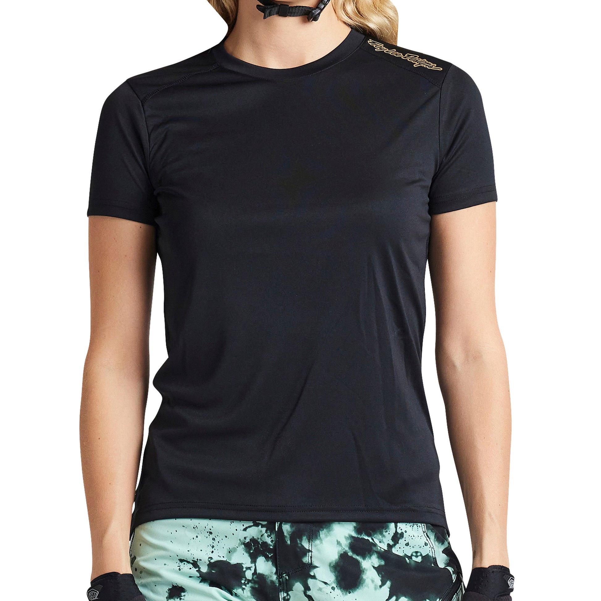 TLD Lilium Women's Short Sleeve Jersey - Women's M - Black - Image 1