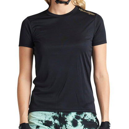 TLD Lilium Women's Short Sleeve Jersey - Women's XL - Black - Image 1
