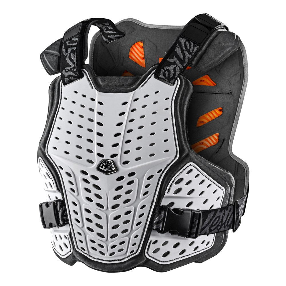 TLD Rockfight CE Chest Protector - XS-S - White - Image 1