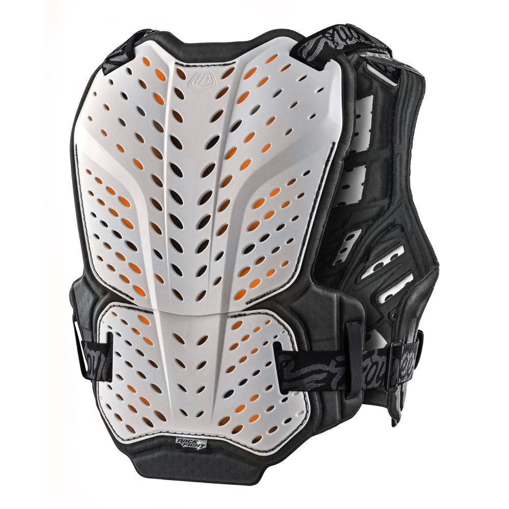 TLD Rockfight CE Chest Protector - XS-S - White - Image 2