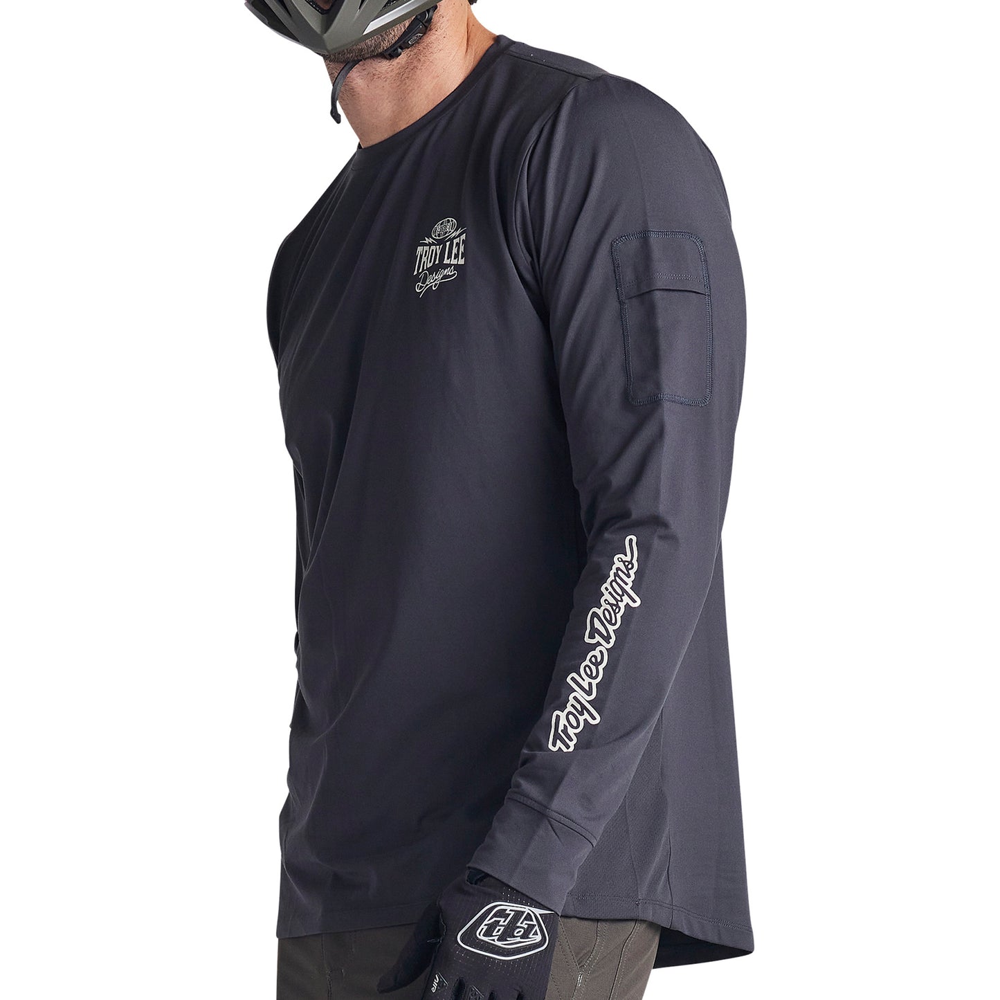 TLD Ruckus 3-4 Sleeve Jersey - L - Bolts Carbon - Image 5