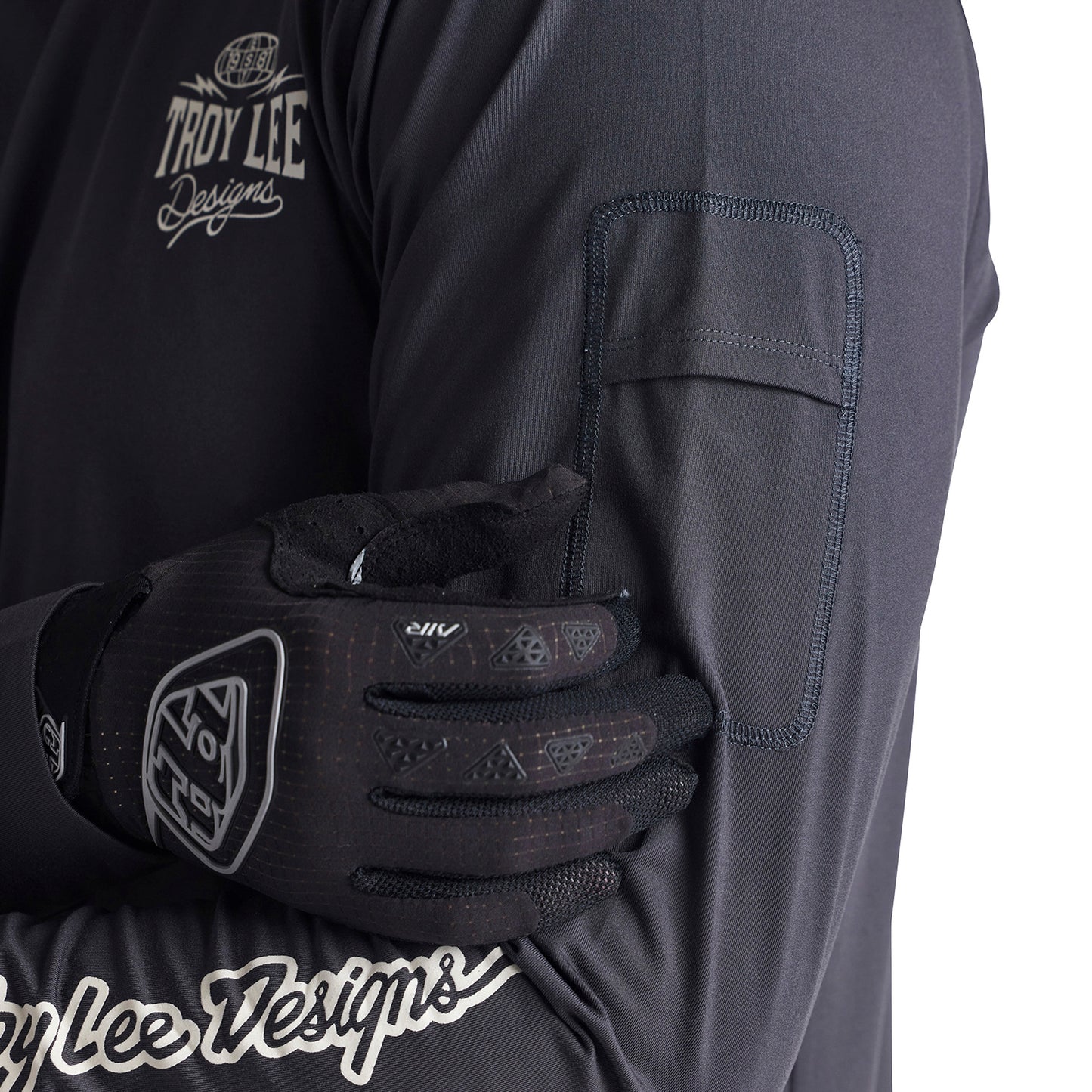 TLD Ruckus 3-4 Sleeve Jersey - M - Bolts Carbon - Image 13