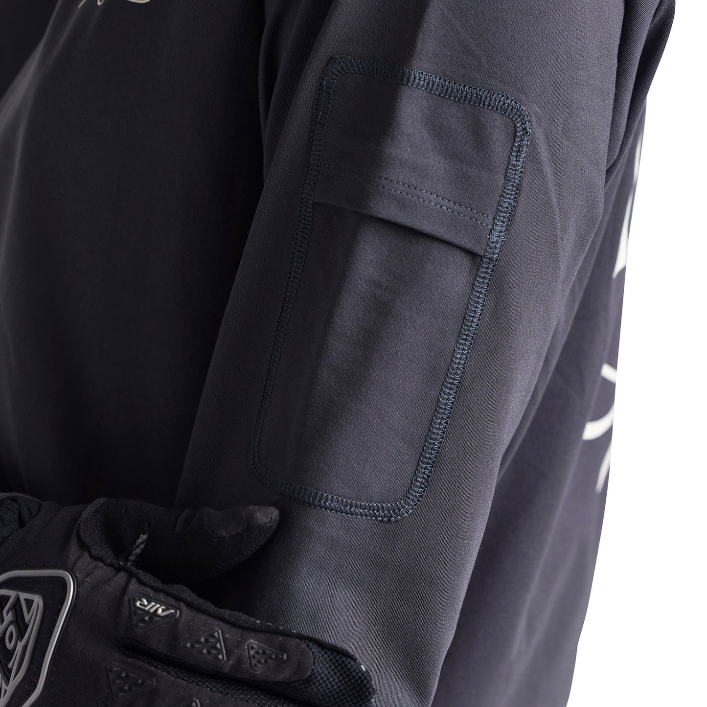 TLD Ruckus 3-4 Sleeve Jersey - M - Bolts Carbon - Image 14