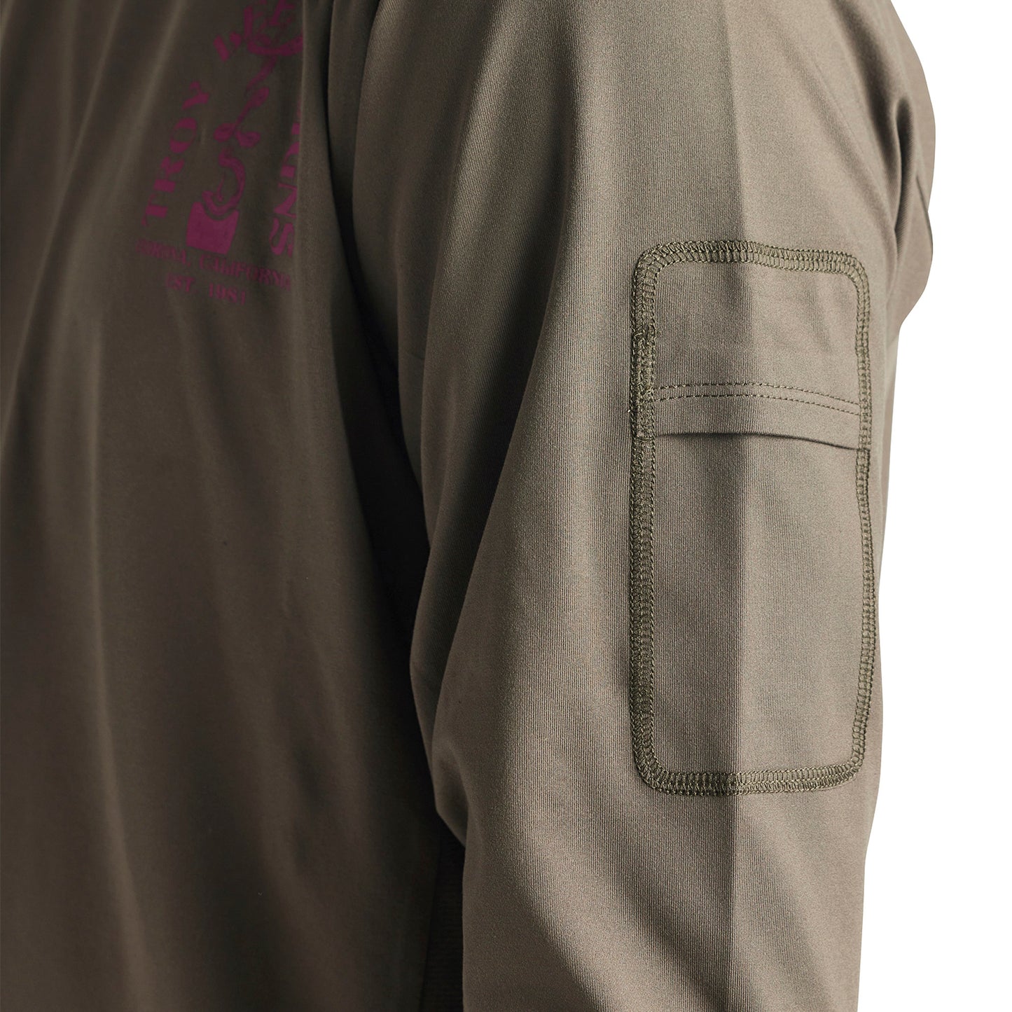 TLD Ruckus 3-4 Sleeve Jersey - M - Fangs Olive - Image 7