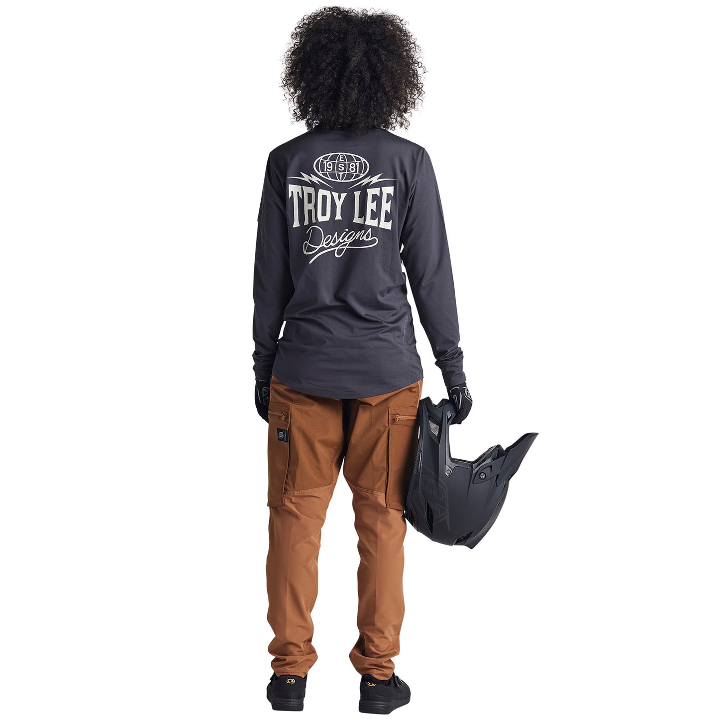 TLD Ruckus 3-4 Sleeve Jersey - S - Bolts Carbon - Image 10