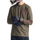 TLD Ruckus 3-4 Sleeve Jersey - S - Fangs Olive - Image 2
