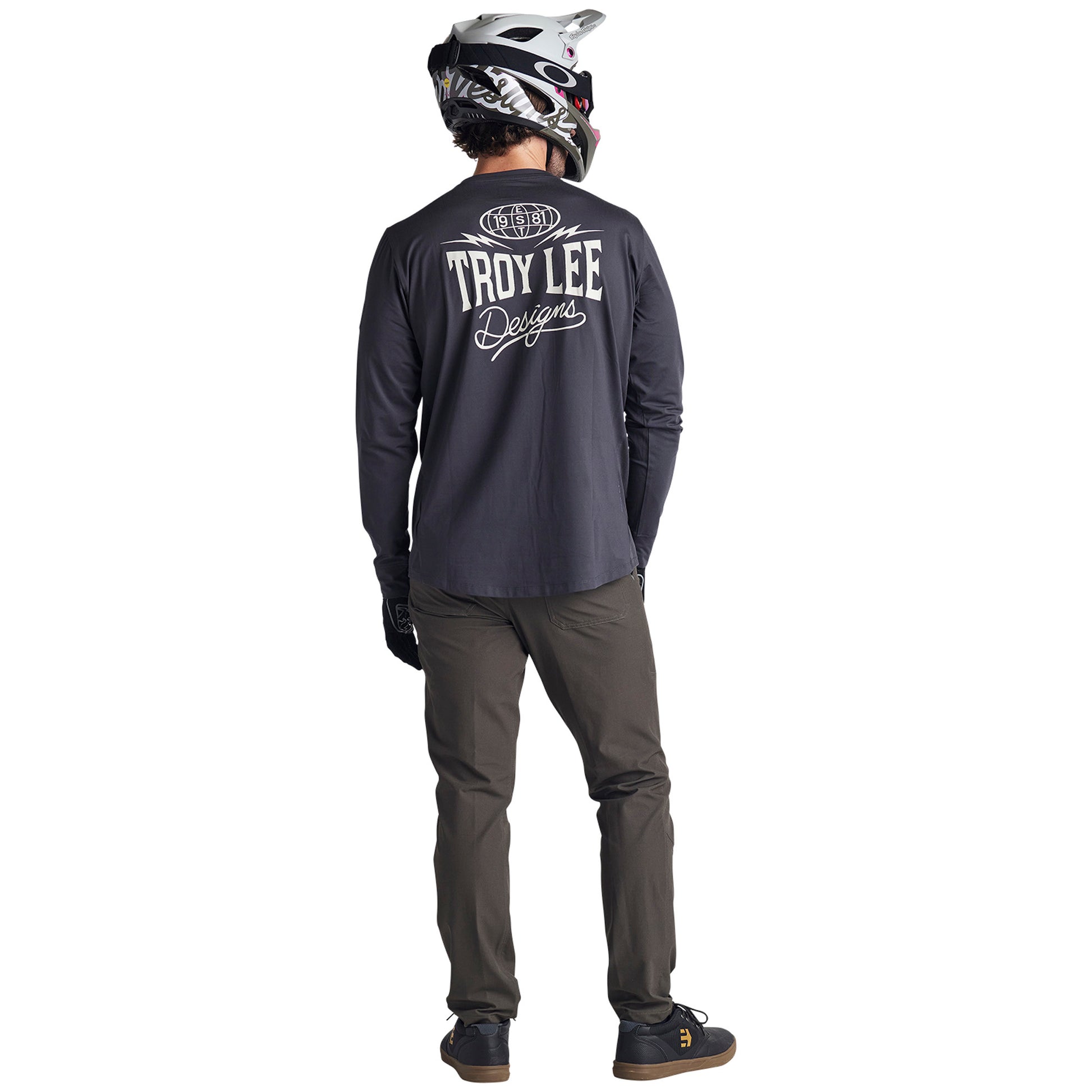 TLD Ruckus 3-4 Sleeve Jersey - XL - Bolts Carbon - Image 11