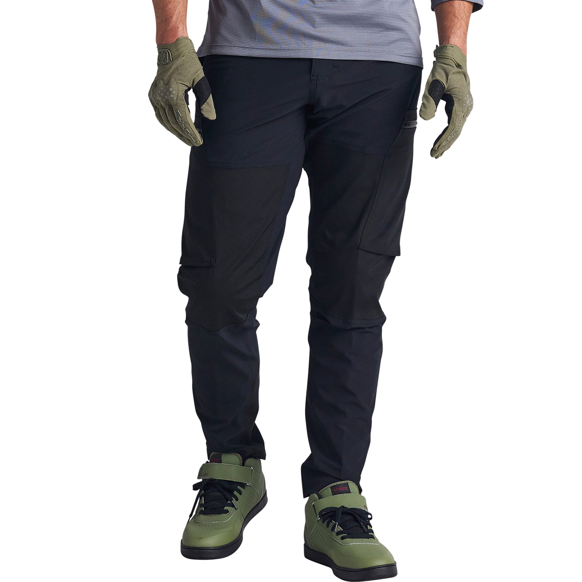 TLD Ruckus Cargo Pants - M-32 - Mono Black - Image 2