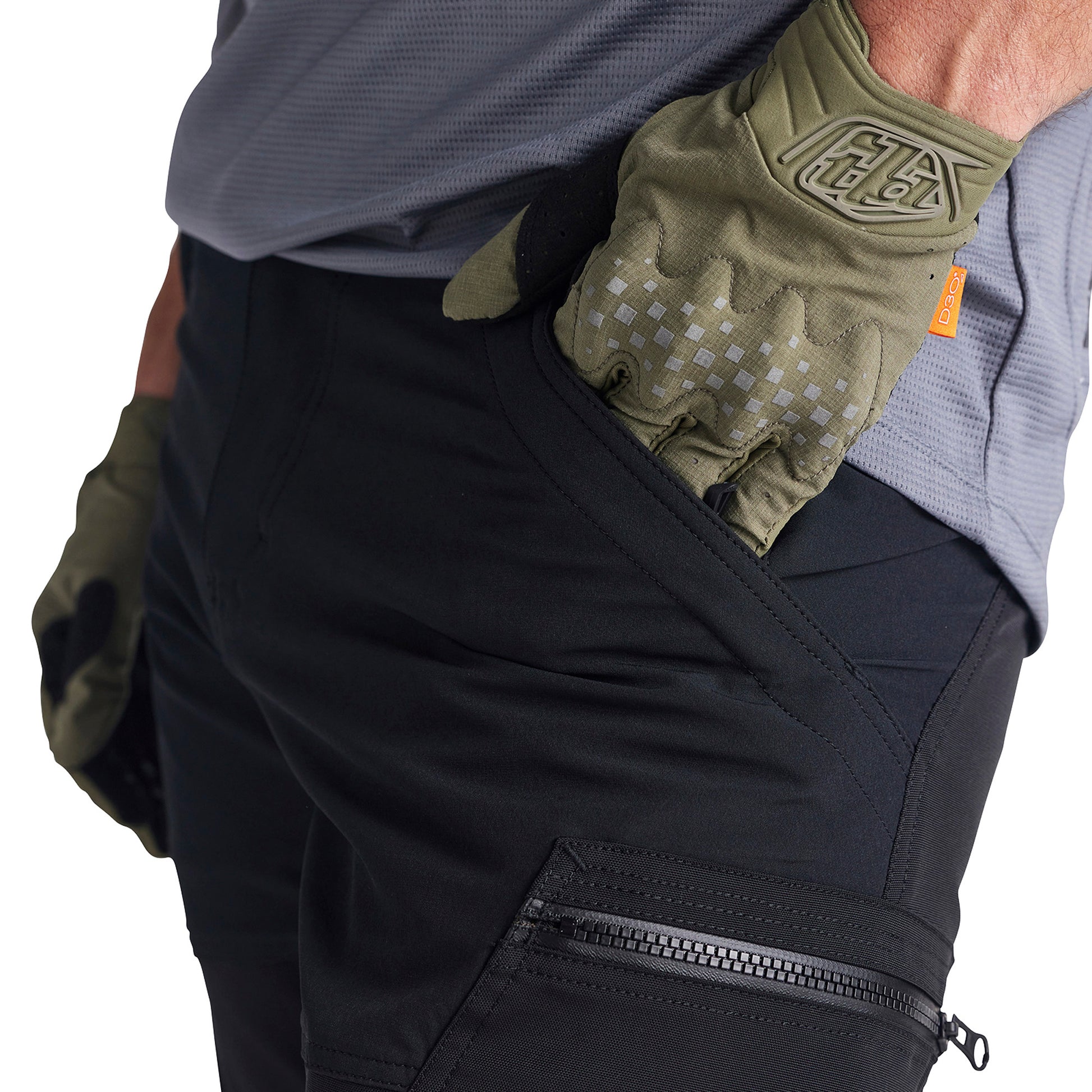 TLD Ruckus Cargo Pants - XL-36 - Mono Black - Image 8