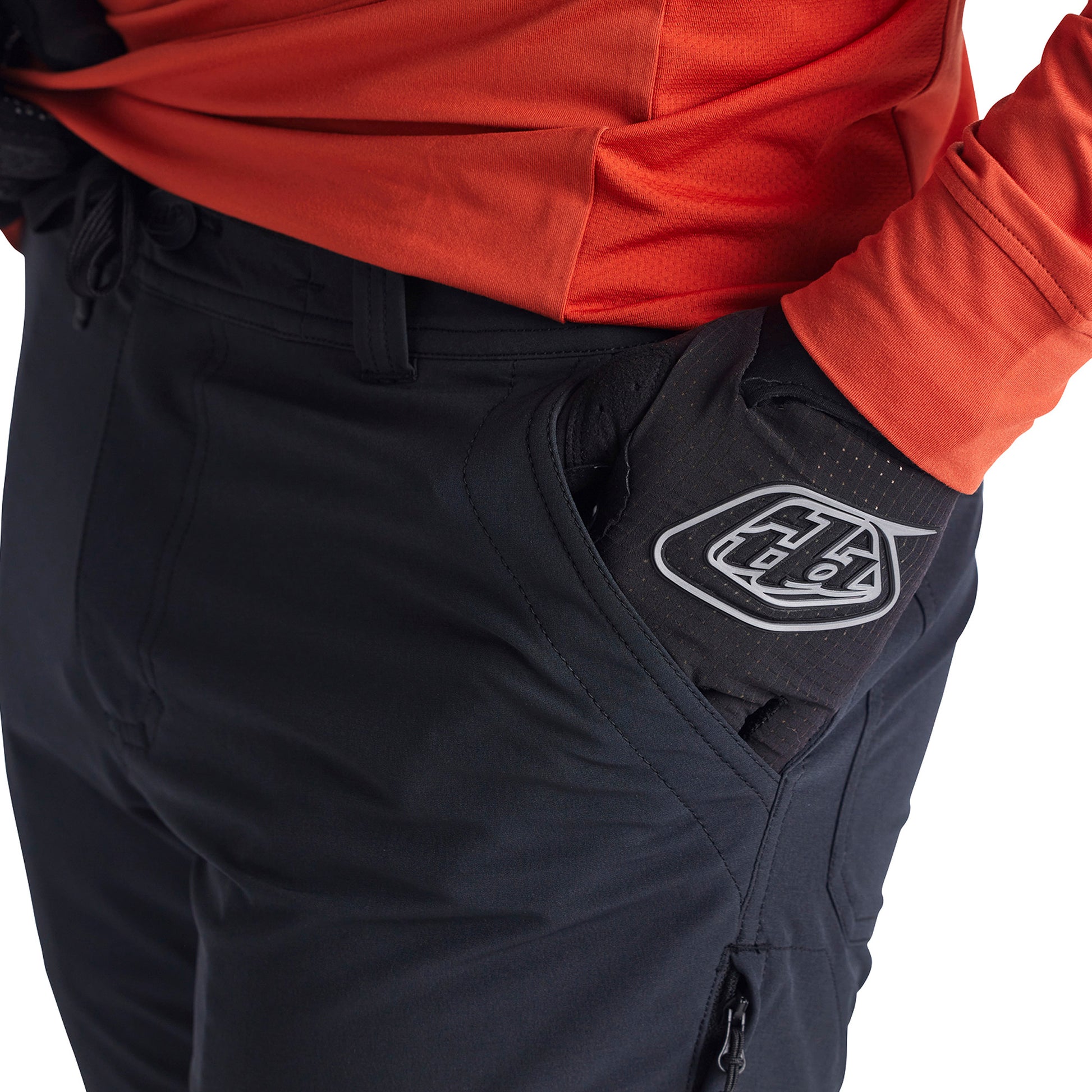TLD Ruckus Long Travel Pants - L-34 - Mono Carbon - Image 4