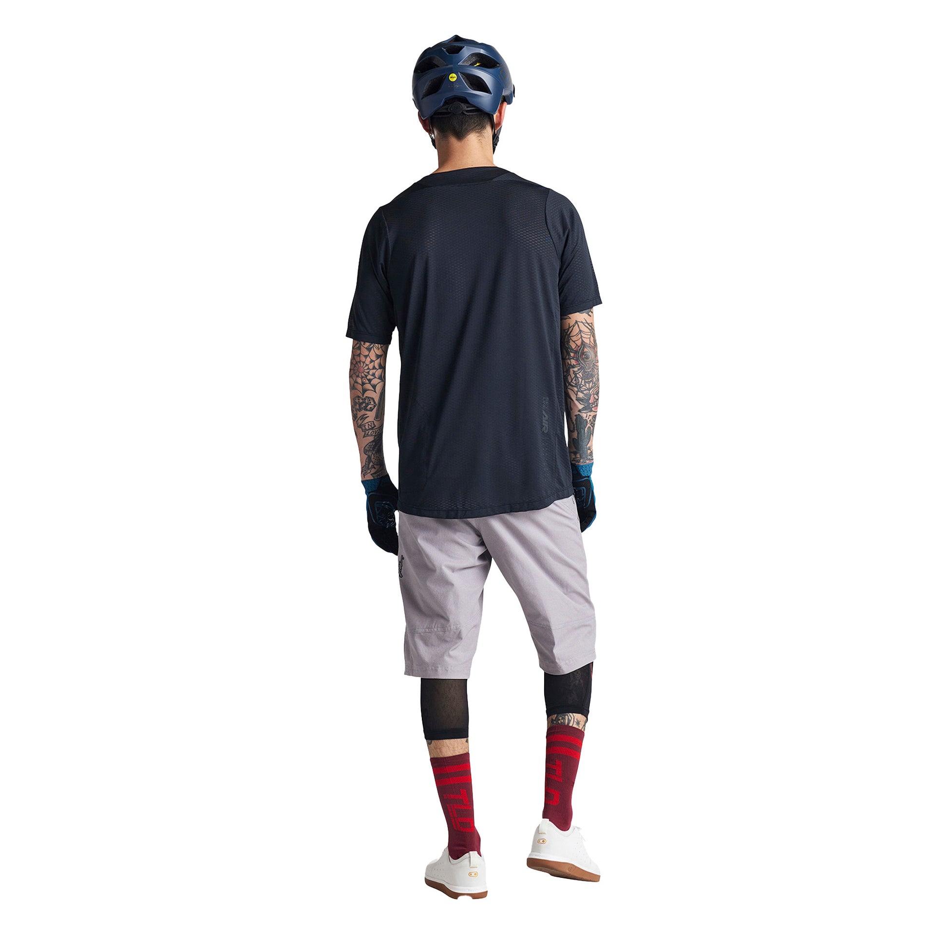 TLD Skyline Air Short Sleeve Jersey - L - Mono Black - Image 6