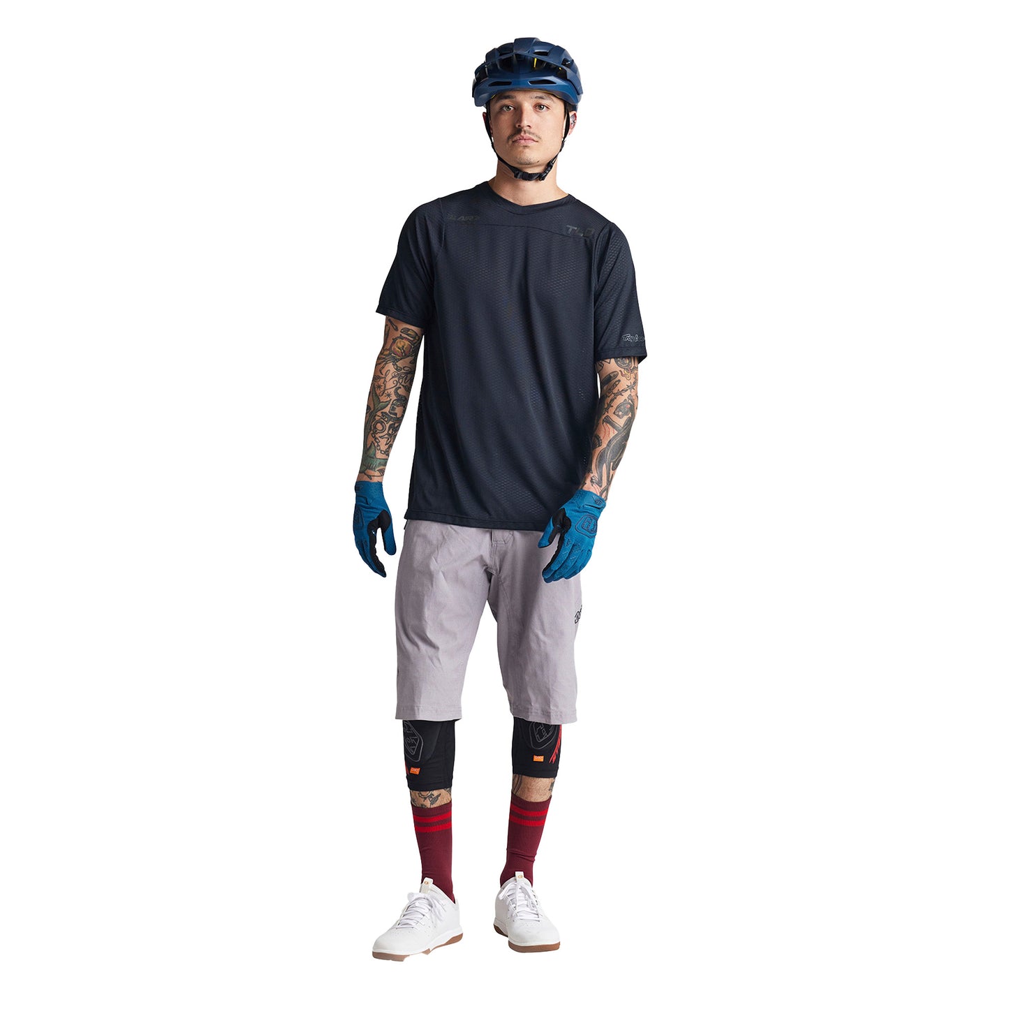 TLD Skyline Air Short Sleeve Jersey - XL - Mono Black - Image 7
