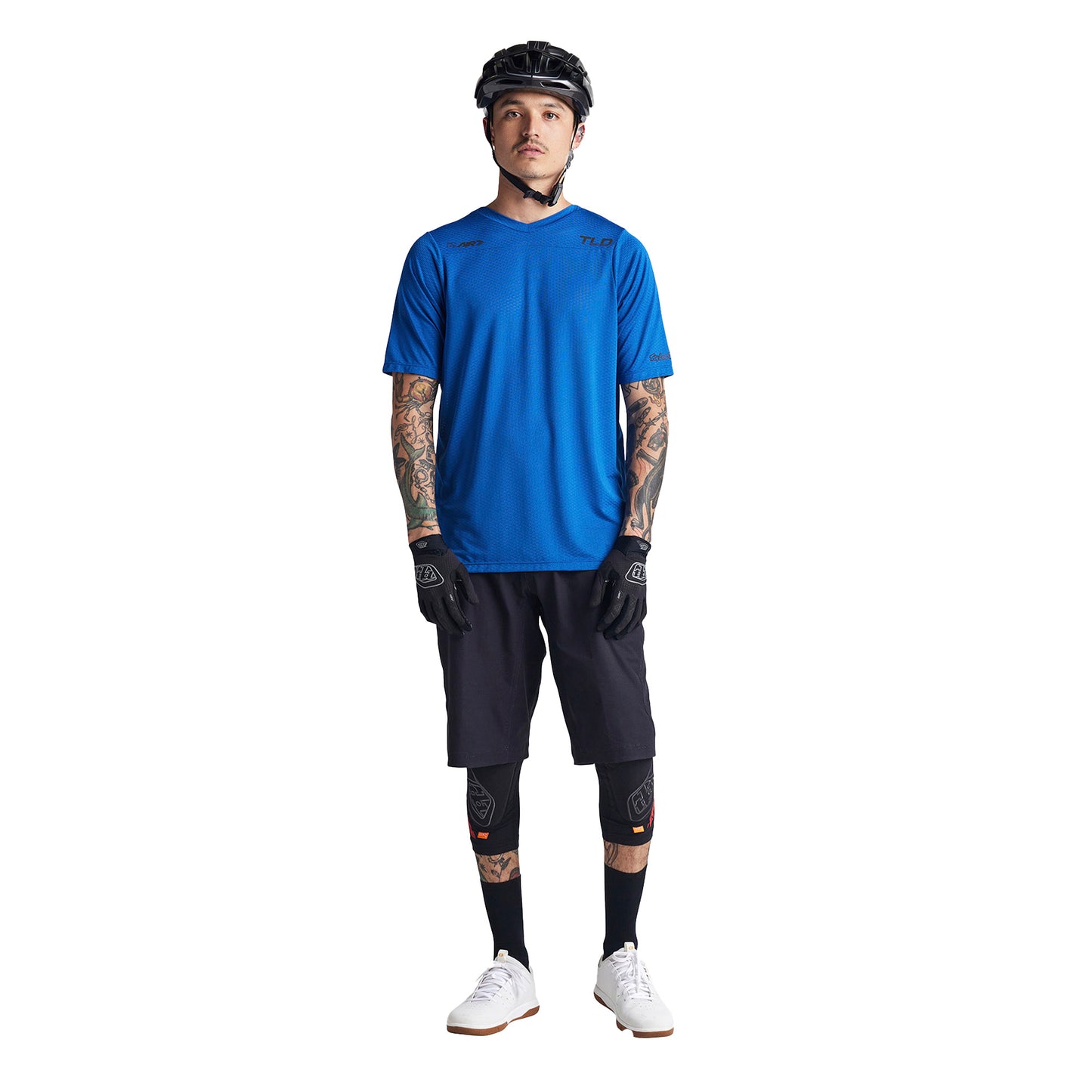 TLD Skyline Air Short Sleeve Jersey - XL - Mono True Blue - Image 4