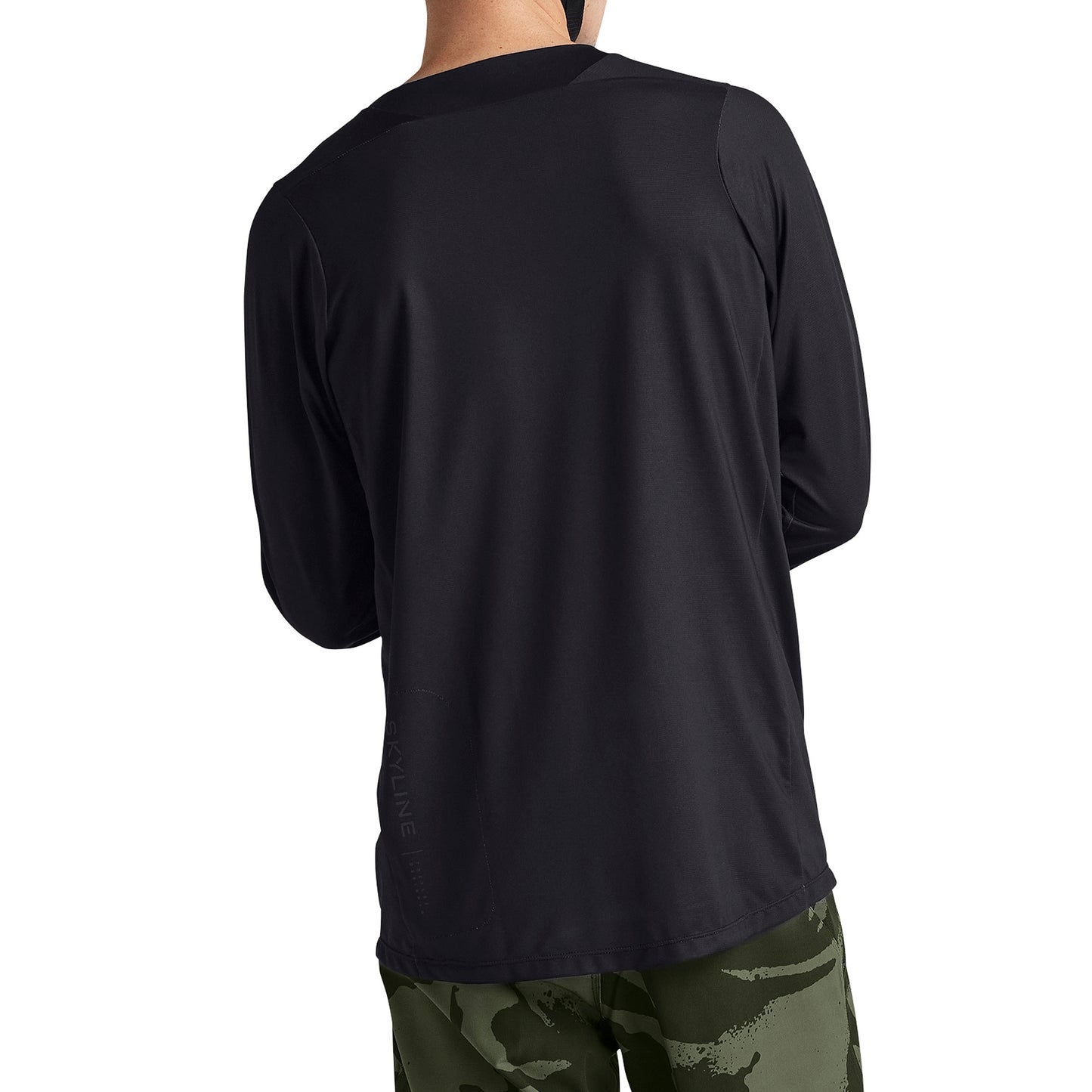 TLD Skyline Long Sleeve Jersey - S - Mono Black - Image 4