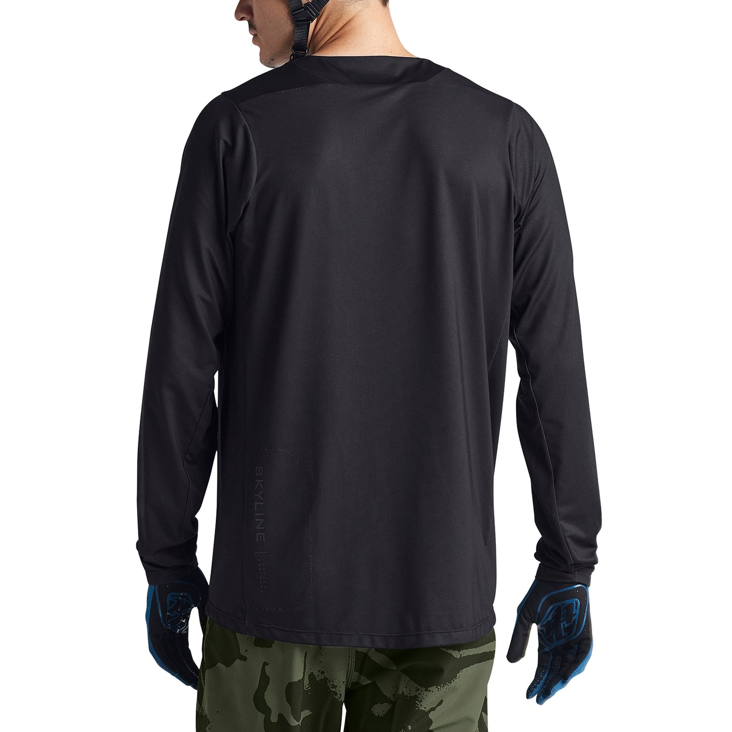 TLD Skyline Long Sleeve Jersey - S - Mono Black - Image 5