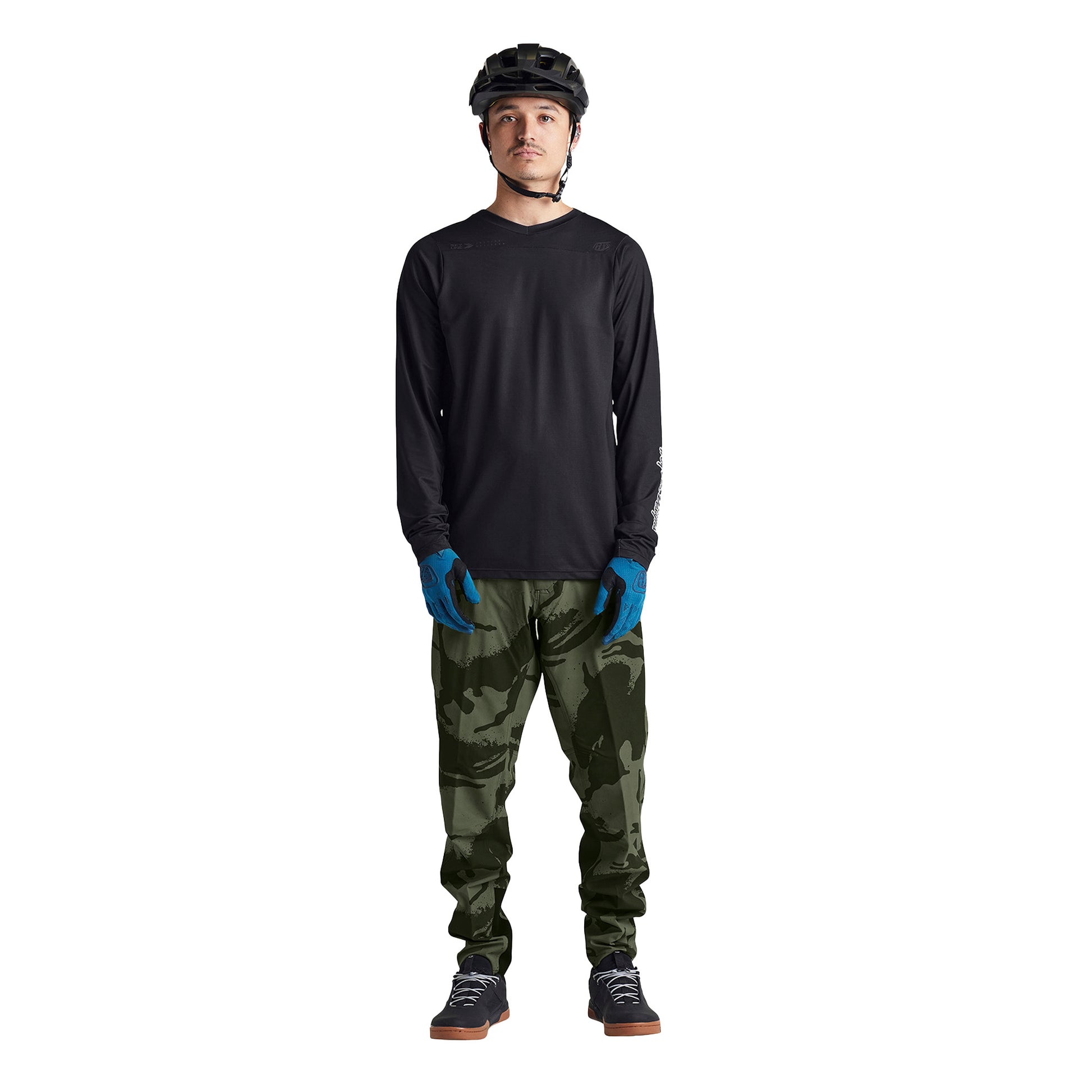 TLD Skyline Long Sleeve Jersey - XL - Mono Black - Image 6