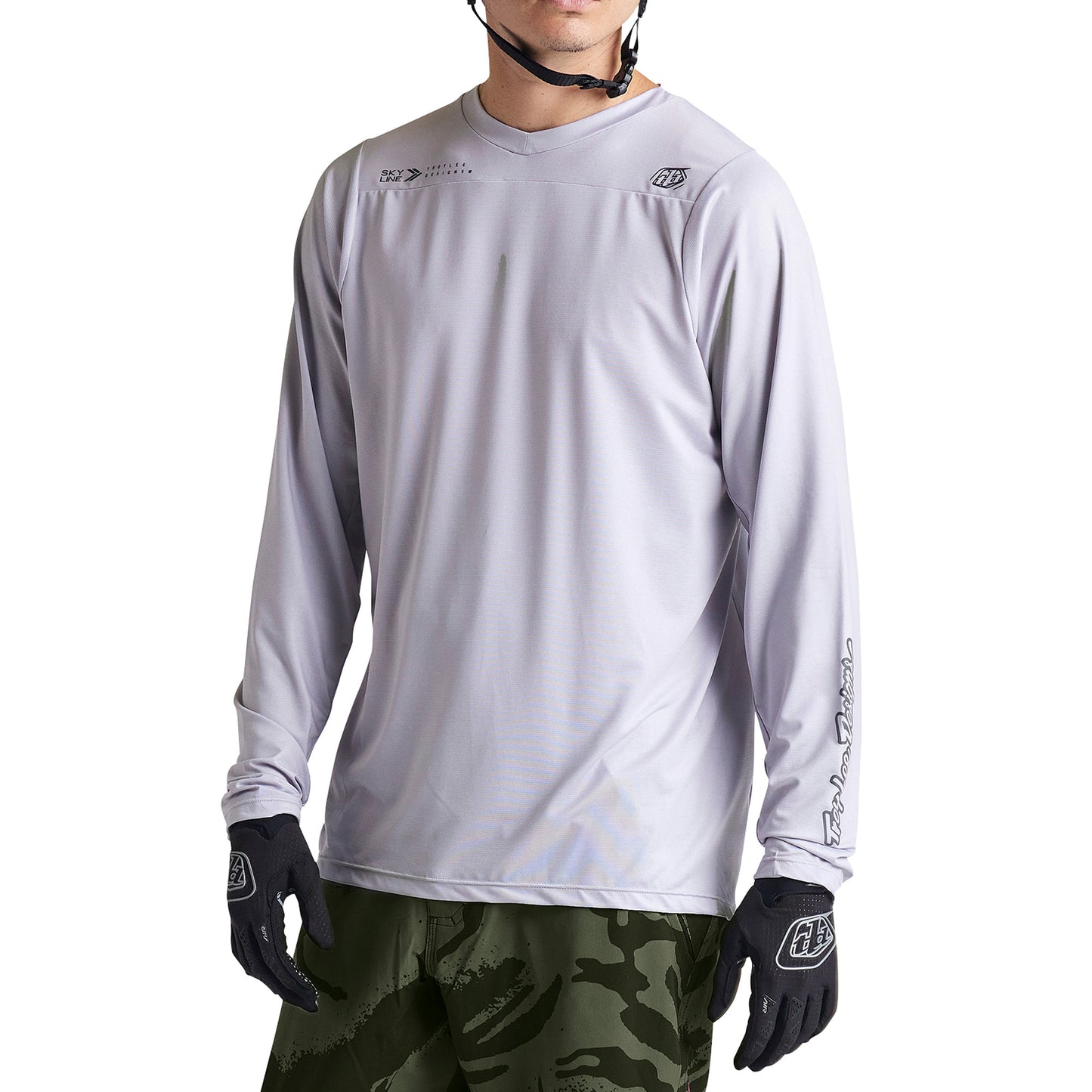 TLD Skyline Long Sleeve Jersey - XL - Mono Mist - Image 1