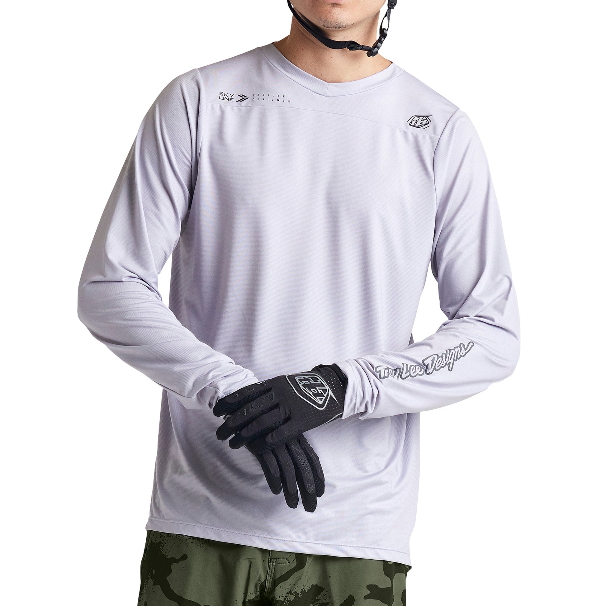 TLD Skyline Long Sleeve Jersey - XL - Mono Mist - Image 2