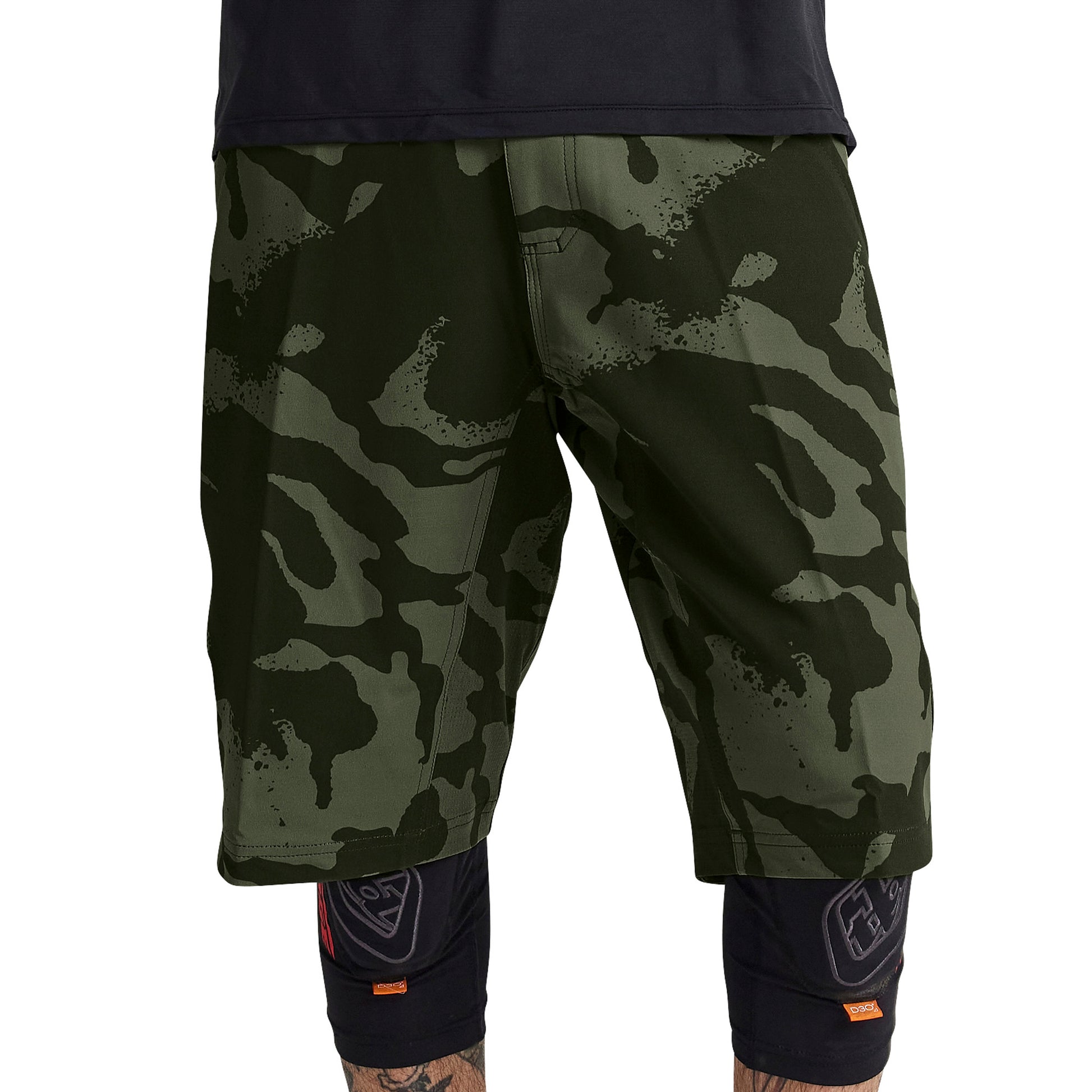 TLD Skyline Shell Shorts - No Liner - S-30 - Shadow Camo Olive - Image 2