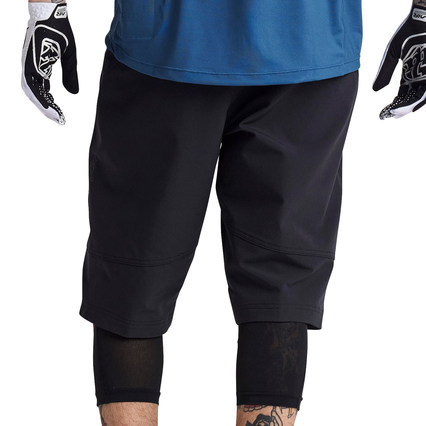 TLD Skyline Shell Shorts - No Liner - XL-36 - Mono Black - Image 3