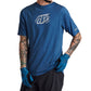 TLD Skyline Short Sleeve Jersey - L - Iconic Indigo - Image 2