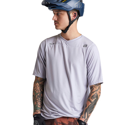 TLD Skyline Short Sleeve Jersey - M - Mono Mist - Image 1