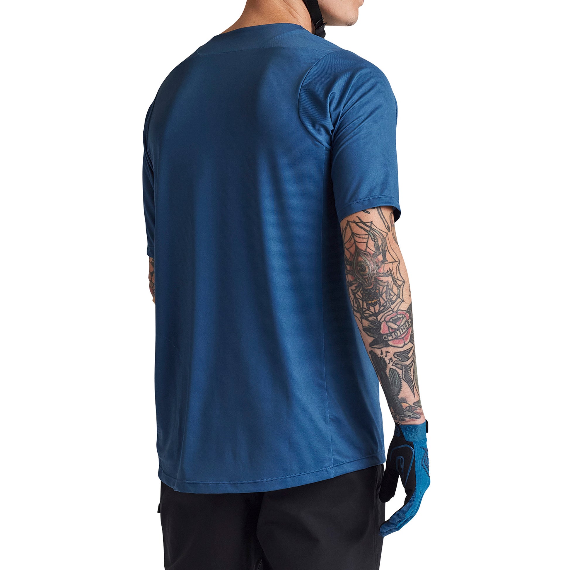 TLD Skyline Short Sleeve Jersey - XL - Iconic Indigo - Image 4
