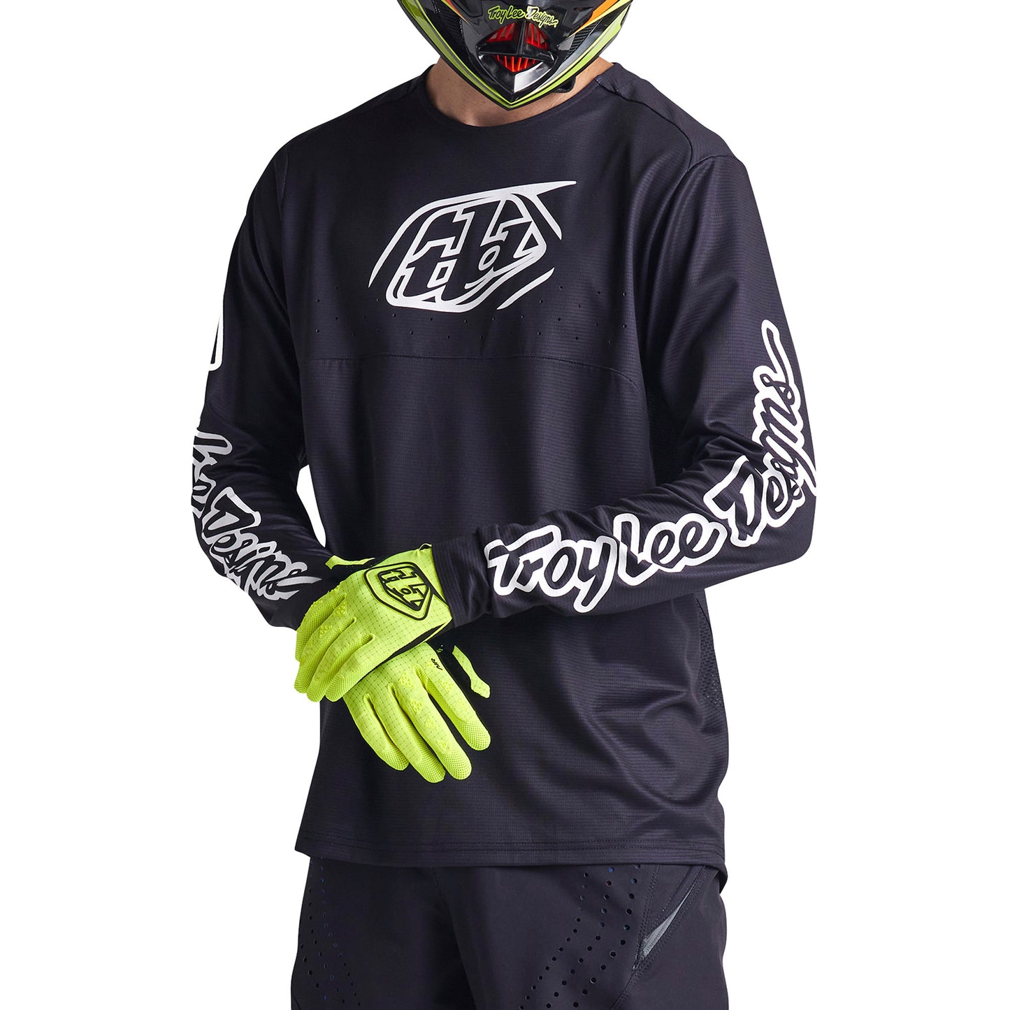 TLD Sprint Long Sleeve Jersey - XL - Icon Black - Image 3