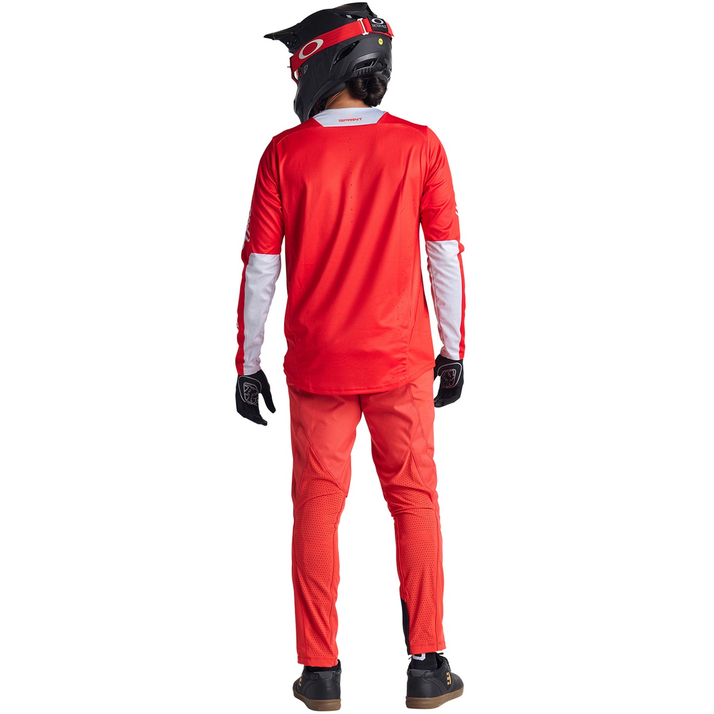 TLD Sprint Pants - M-32 - Mono Race Red - Image 6