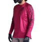 TLD Sprint Ultra Long Sleeve Jersey - M - Mono Berry - Image 2