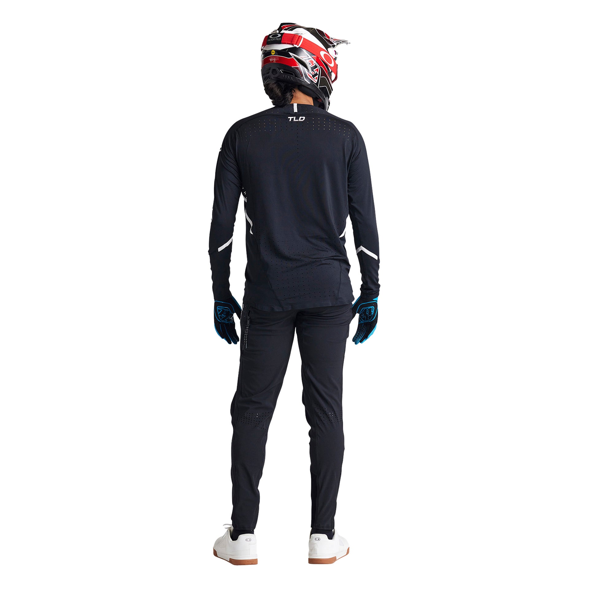 TLD Sprint Ultra Long Sleeve Jersey - S - Mono Black - Image 7