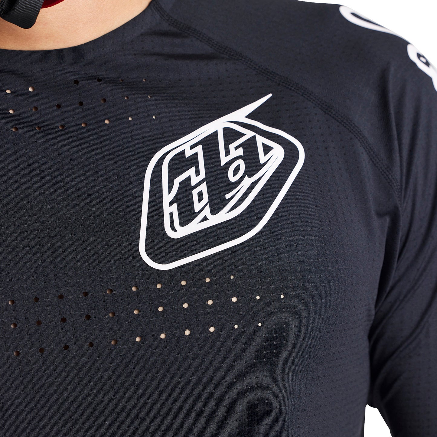 TLD Sprint Ultra Long Sleeve Jersey - XL - Mono Black - Image 5