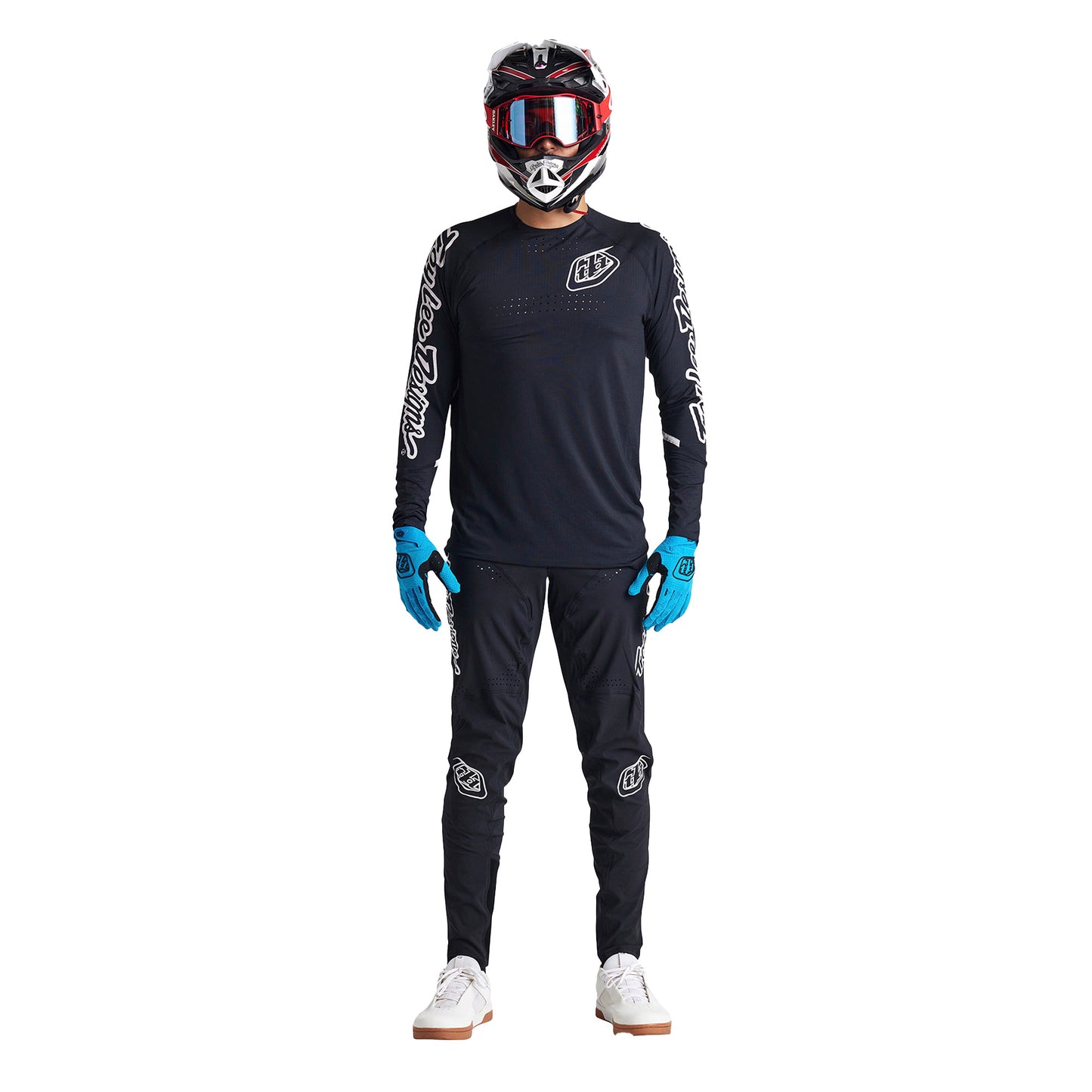 TLD Sprint Ultra Long Sleeve Jersey - XL - Mono Black - Image 6