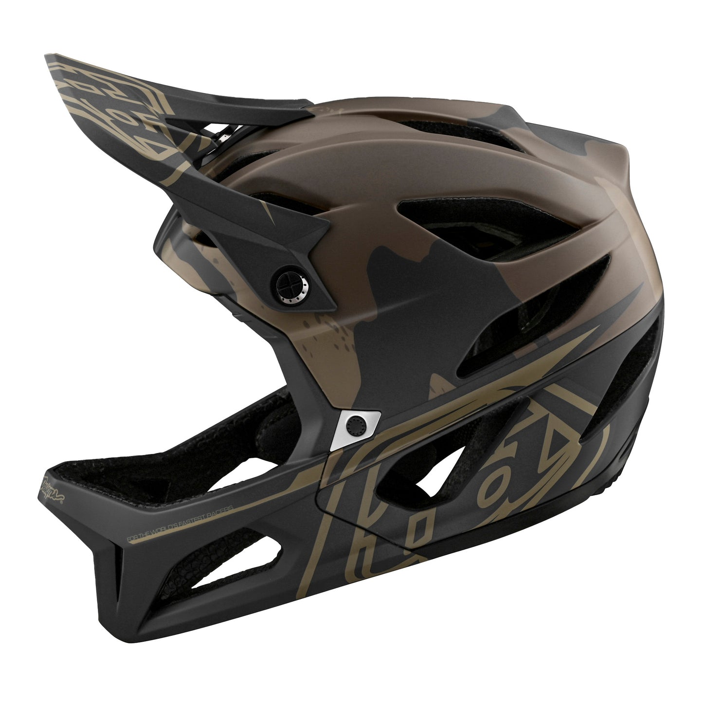 TLD Stage MIPS Helmet - XS-S - Stealth Camo Olive - Image 2